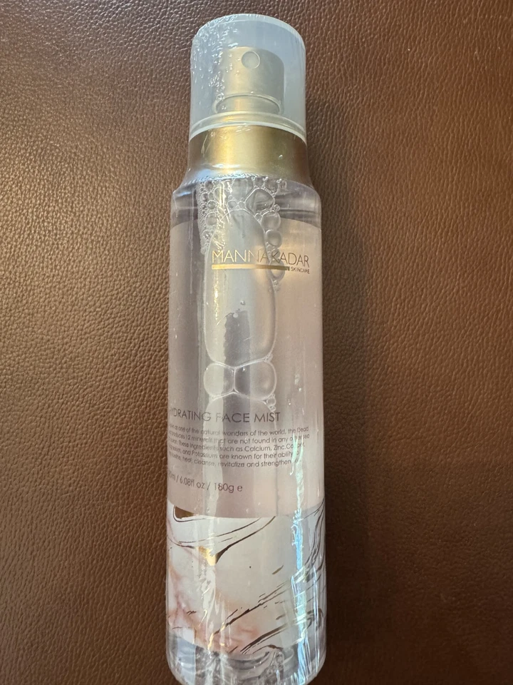Mannakadar Hydrating Face Mist "HYDRATION HAPPY" 6.08 fl oz SEALED - Image 1 of 1