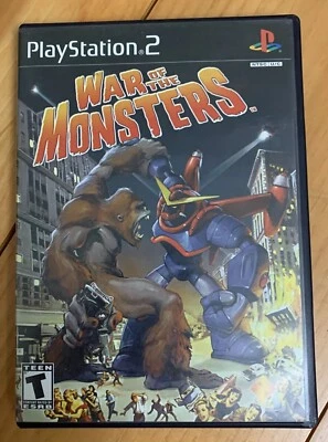 War of the Monsters Sony PlayStation 2, 2003 with Manual & POSTER  Reg Card CIB - Image 1 of 4