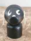 Vintage Fisher Price Little People Wooden Black Dog With White Ears. 1960's!!