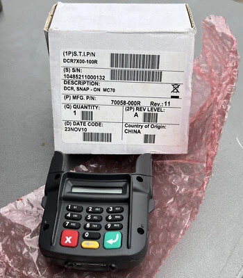 Motorola Symbol MC70 MC75 Credit Card Deb Reader DCR7X00-100R NIB - Image 1 of 4