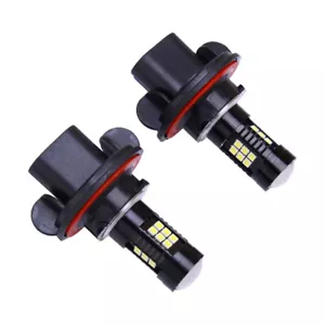 Bombilla LED blanca para faros de motocicleta 2 piezas apta para Honda Rancher 350 400 - Imagen 1 de 5