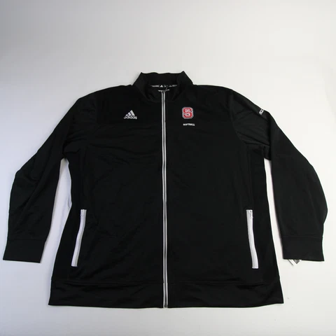 NC State Wolfpack adidas Climalite Jacket Men's Black New Cover