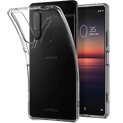 COOLGADGET Funda protectora para móvil Sony Xperia 10 II delgada de silicona transparente