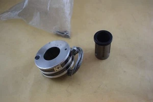 ACS PRO ROTOR Old School BMX 1'' inch 21.1mm vintage silver 80s Nos with damage - Picture 1 of 10