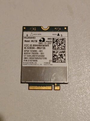 HP MU736 WWAN HSPA+ Broadband Module For HP Laptops  - Image 1 of 2