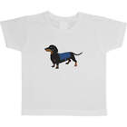 'Black & Tan Dackel' Baumwoll-T-Shirts für Babys / Kinder T-shirt (TS026254)