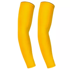 1 Pair Arm Sleeve Basketball Running Sports UV Sun Protection Protective Gear - Picture 1 of 18