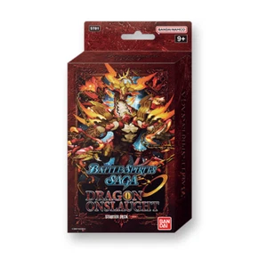 Battle Spirits Saga TCG Starter Deck 1 Rojo - Dragon Onslaught - Sellado de fábrica - Imagen 1 de 3