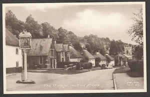 Postcard Milton Abbas Dorset the Hambro Arms pub in The Village - Picture 1 of 1