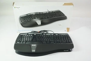Microsoft Natural Ergonomic 4000 Keyboard Tastatur Ergonomische AZERTY #140 - Bild 1 von 5