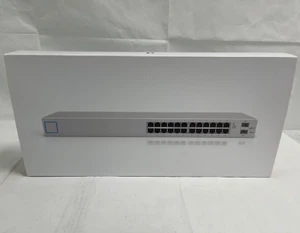 Ubiquiti UniFi 24-Port Fully Managed Gigabit Switch (US-24) - Not PoE Model - Picture 1 of 5