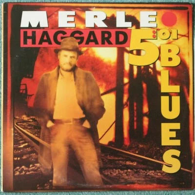 Merle Haggard 5:01 Blues 1989 1st Press NM/NM- Epic FE 44283 - Image 1 of 4