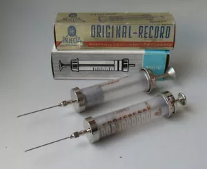 ✨ Lot de 2x10ml Vintage - Injecta Record (Allemagne) & Rekord Bulgarie - Imagen 1 de 8