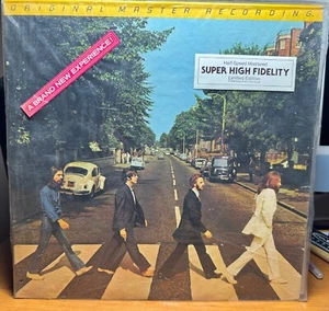Beatles- Abbey Road LP MOFI MFSL 1-023 in SHRINK with Hype Stickers NM- - Picture 1 of 3