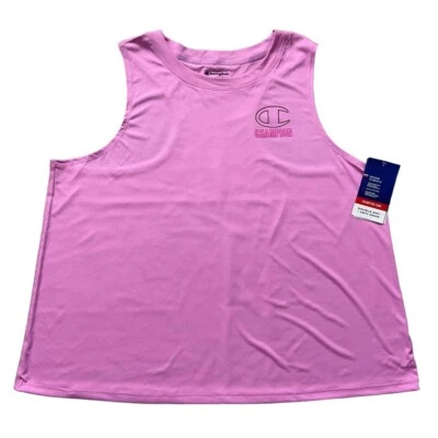 Champion Womens Top size 2X new nwt Pink Pullover Racerback Tank Lightweight - Image 1 of 4