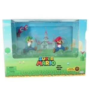 Nintendo Super Mario and Luigi Figures w/ Interactive Background Sound SDCC 2020 - Picture 1 of 10