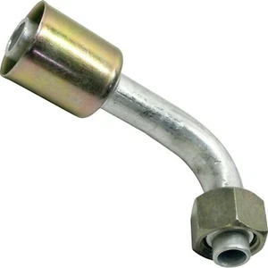  AJUSTE DE AIRE ACONDICIONADO, CRIMPADO BEADLOCK, ANILLO 0 HEMBRA, TUERCA 90 GRADOS #10, MANGUERA #12 BL1327 - Imagen 1 de 1