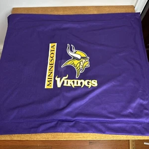 Funda de almohada vintage años 90 NFL Minnesota Vikings King 21”X 27” púrpura hombre cueva - Imagen 1 de 7