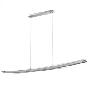 Ceiling Light Designer Bend Glass Hanging Pendant With Built In LED 18W 4000K - Picture 1 of 5