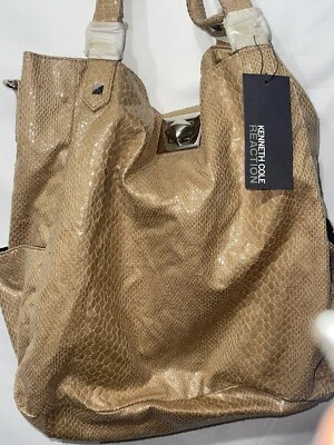 Kennth Cole Tote Bag PVC Soft Material Fits Large Items Great Condition - Image 1 of 4
