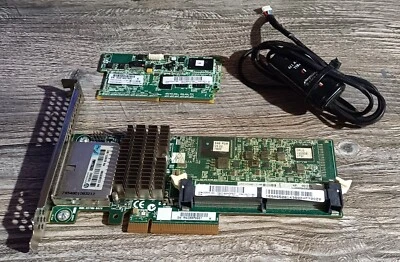 HP Smart Array P421 6Gb SAS RAID Controller +1GB FBWC +BBU 654873-003 660093-001 - Immagine 1 di 4