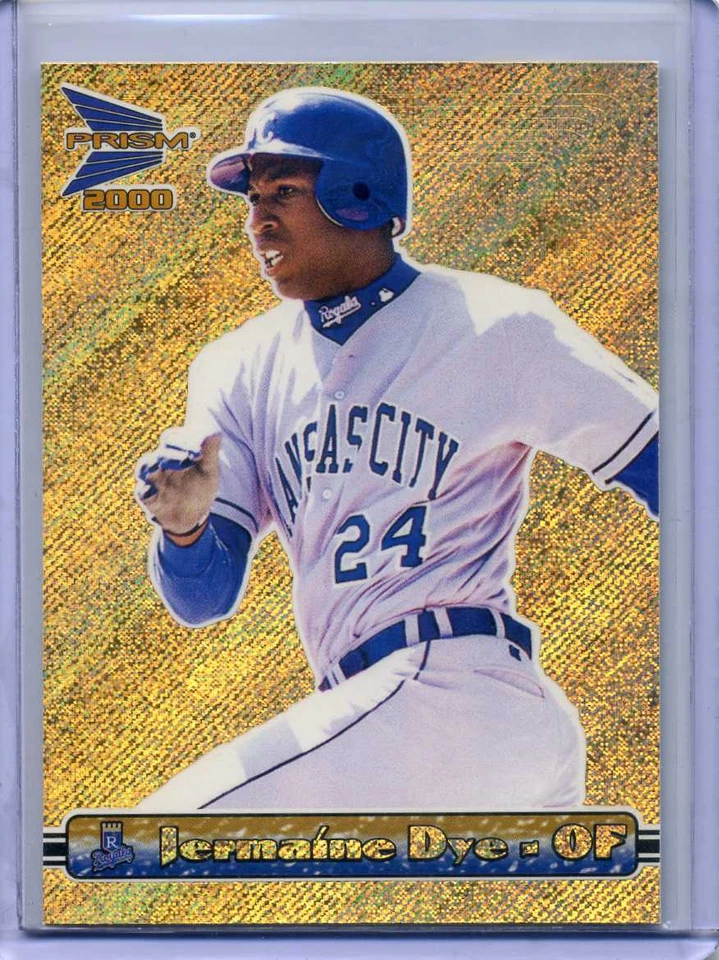 JERMAINE DYE 2000 Pacific Prism GOLD RAPTURE - 1 of ONLY 565 MADE -- ROYALS - Image 1 of 1