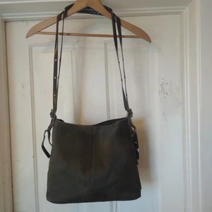 VTG PLINIO VISONA' Italia 1959 Italian Leather Crossbody/Shoulder Purse 12x10" - Picture 1 of 22