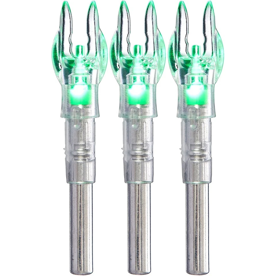 Nockturnal Green Lighted X-Nock 3-Pack - Image 1 of 2