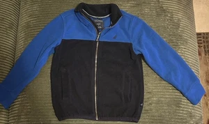 Nautical Kids Boys Royal Blue Navy Zip Up Jacket - Picture 1 of 4