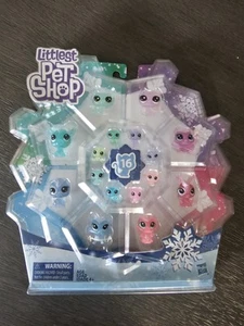 Littlest Pet Shop Frosted Wonderland Figure 16 Pack Pets Collection Toy Mini - Picture 1 of 2
