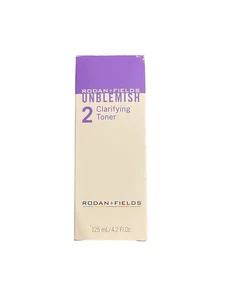 Tóner clarificante Rodan + Fields Unblemish acné 4,2 OZ paso 2 nuevo sellado - Imagen 1 de 9