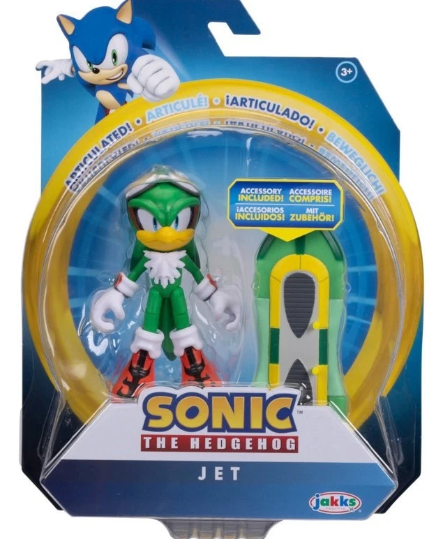 Figura de acción Sonic The Hedgehog Jet [moderna con tablero tipo J] Foto 1 de 1