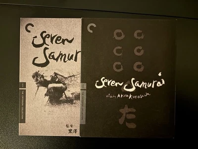 Sieben Seven Samurai Criterion Collection Region A Blu Ray Akira Kurosawa - Bild 1 von 2