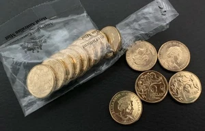 2019 AUSTRALIA 1 DOLLAR JC EFFIGY FROM MINT BAG UNCIRCULATED LOW MINTAGE SCARCE - Picture 1 of 6