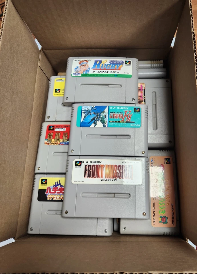 Lote de 42 juegos Super Famicom Foto 1 de 1