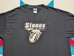 Vintage The Rolling Stones Band Shirt 2005 Tour Rock & Roll Big Lips Black XL - Picture 1 of 5