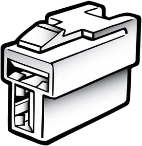 Narva 2 Way Male Quick Connector Housing 10-Pieces - Picture 1 of 12