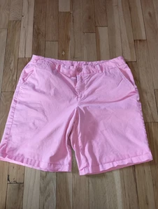 Gap Shorts Womens 10 Pink Khakis Chino Bermuda Stretch Casual Preppy - Picture 1 of 6