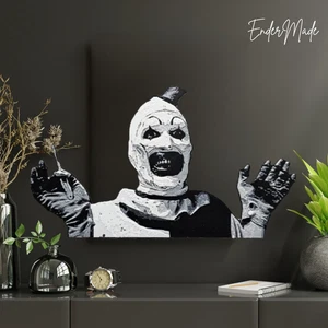 Art the Clown 3D Poster | Terrifier | Horror Wall Art Homemade Decor - Picture 1 of 7