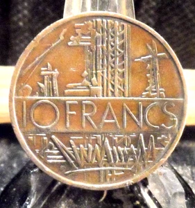 MONETA FRANCESE 10 FRANCHI 1976 CIRCOLATA (70719)#! - Foto 1 di 6
