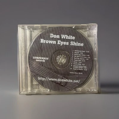 DON WHITE: BROWN EYES SHINE MUSIC CD, LIVE AT B&W THEATRE MASS. 10 TRACKS, 1998 Foto 1 de 2