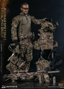 Boxset Figure - DAMTOYS 1/6 Scale 78100 RUSSIAN SPETSNAZ FSB ALPHA GROUP SNIPER - Imagen 1 de 15
