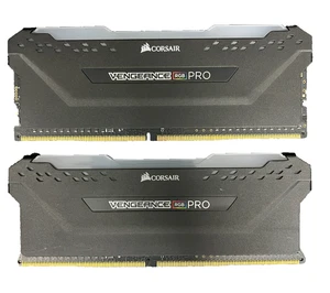 CORSAIR - VENGEANCE RGB PRO 16GB (2x8GB) DDR4 3200MHz C16 UDIMM Desktop Memory - Picture 1 of 3