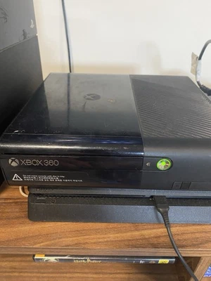 Tested Genuine Microsoft 1538 Xbox 360 E 4GB Black Console Only Power Cord - image 1 of 4