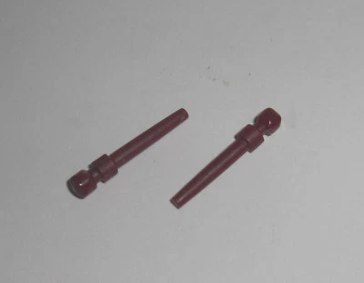 LEGO Harry Potter - 2x Zauberstab braun - Magic Wand Utensil 75954 75955 71022