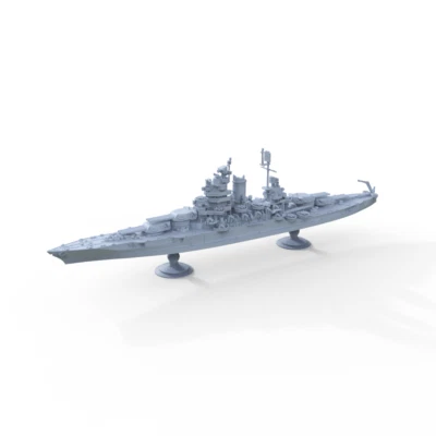 1/1800  Military Model USS New Mexico Class Mississippi  (BB-41) 1945 Battleship - Image 1 of 3