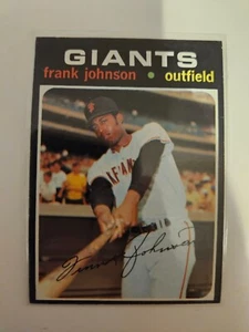 1971 TOPPS FRANK JOHNSON #128 EX/MT COMBINED SHIPPING - Picture 1 of 2