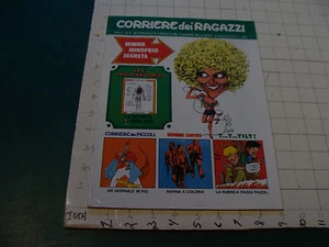 CORRRIERE dei PICCOLI anno I-#6 1972,  66pg has suppliment  - Picture 1 of 8