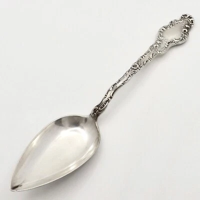 Antigua punta de cuchara naranja pomelo de plata esterlina Watteau Durgin Foto 1 de 4