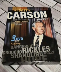 The Best Of Carson Volume 1 DVD 2006 3-Disc Set Johnny Carson The Tonight Show - Picture 1 of 4